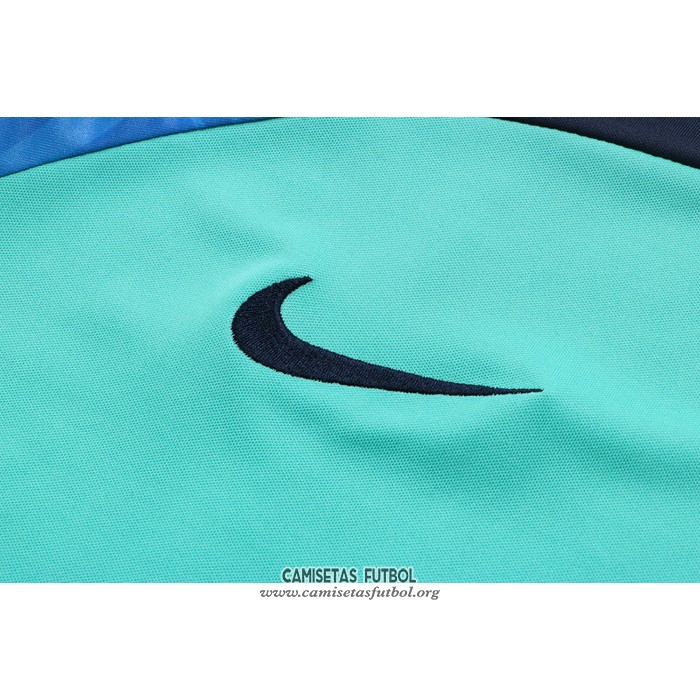 Chandal del Barcelona Manga Corta 2022/2023 Verde - Pantalon Corto